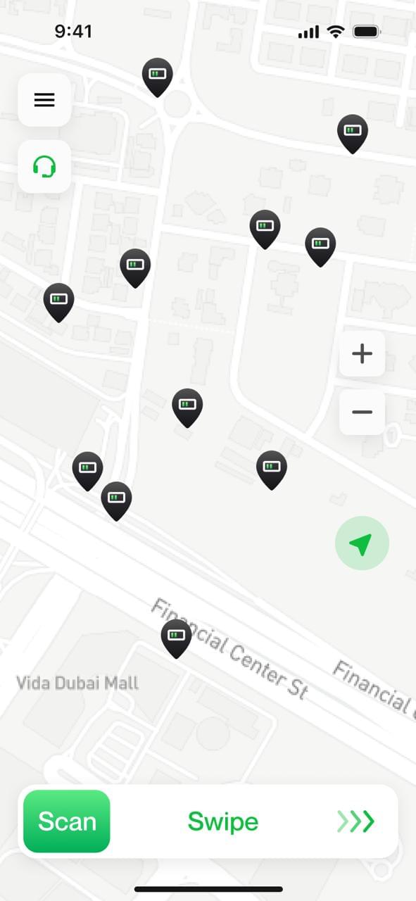 Slot - Карта точек